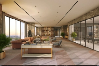 Lounge Seating & Library